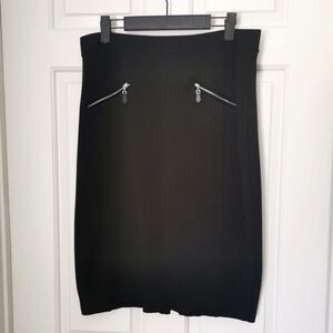 Ashley Blue pencil skirt size L